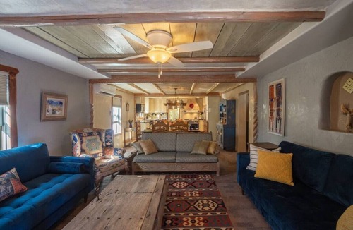 Downtown Santa Fe House | Walk to Plaza, Hot Tub, Air Hockey