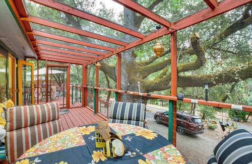 Placerville Cabin | Walk to River: Secluded Placerville Cabin w/Deck