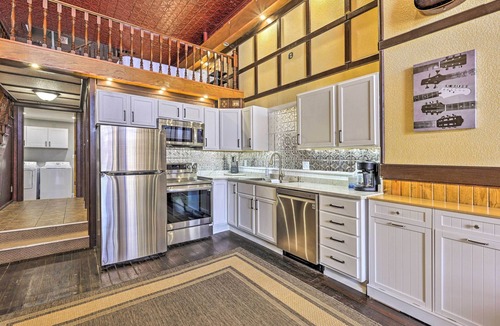 Lansing Apartment | Walk to River: Unique Studio in Renovated Bar!