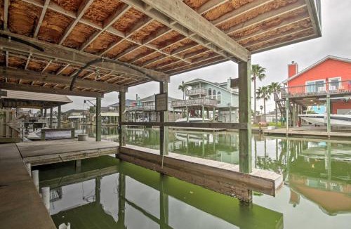 Galveston House | Walk to Sea Isle Beach: Canal-Front Gem w/Pool