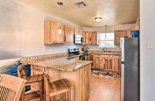 Surfside Beach House | Walk to Shore & Eats: Surfside Beach Gem w/Deck