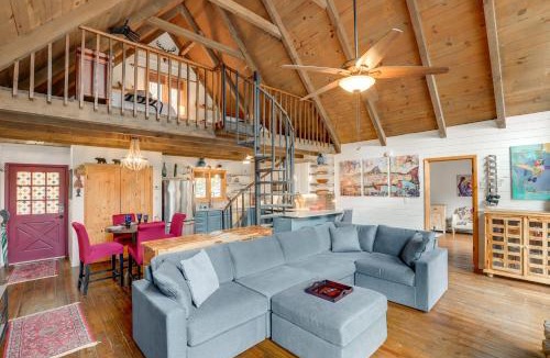 Wolf Laurel House | Walk to Slopes Mars Hill Resort-Style Mtn Chalet