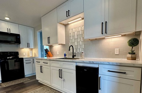 Tawas City House | Walk to Tawas Bay Beach! Peaceful Modern Retreat