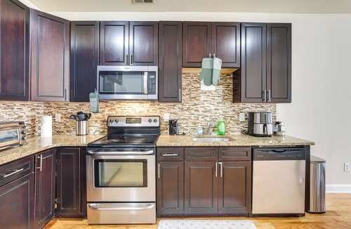 North Philadelphia West Apartment | Walk to Temple Campus! Updated Philly Rowhouse