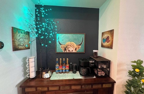 Arlington House | Walk to the Arlington Stadiums! NEW Penthouse Rooftop Deck w/views of Stadiums. Lux Extras, private garage & gated. Book NOW to stay at the NEW Skyline Penthouse in the Heart of the Arlington Entertainment District!
