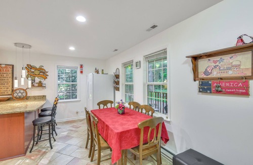 Lake Michigan Beach House | Walk to the Beach: Pet Friendly w/Fire Pit!