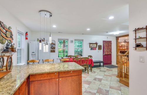 Lake Michigan Beach House | Walk to the Beach: Pet Friendly w/Fire Pit!