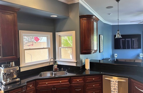 Coronado House | Walk to the Beach - Single Story Coronado Retreat - Indoor/Outdoor Living