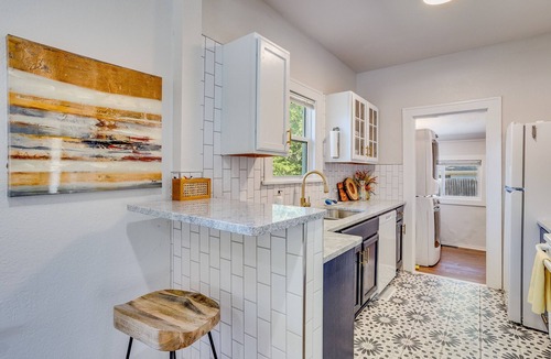 Wichita House | Walk to Wesley Medical! Private Back Patio W/W&D