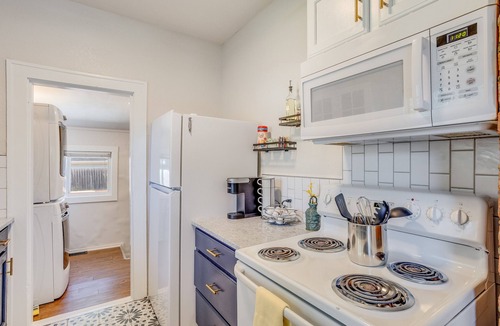 Wichita House | Walk to Wesley Medical! Private Back Patio W/W&D