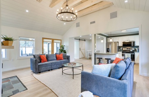 White Lake House | Walk to White Lake: Family Home w/Deck & BBQ