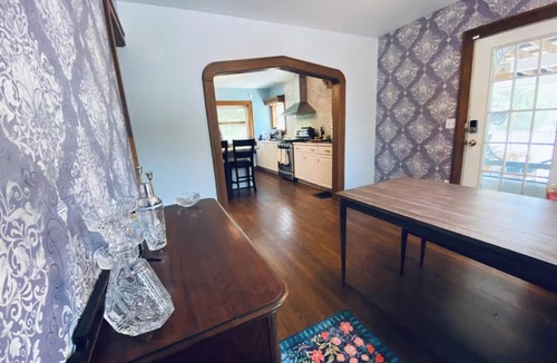 Kansas City House | Walk to World Cup Stadium Private Home + Cabin + 3 Acre Estate