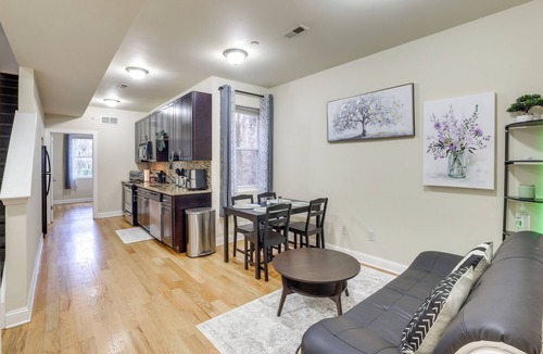 North Philadelphia West Apartment | Walkable Philly Rowhouse Near Public Transit!