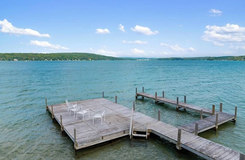 Boyne City Cottage | Walloon Lake Residence on 246' of Private Frontage!