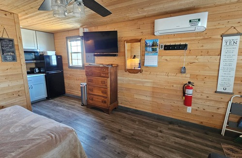 Alpine Cabin | Wanderlust & Desert Dust: 1B+1B Near Big Bend Park