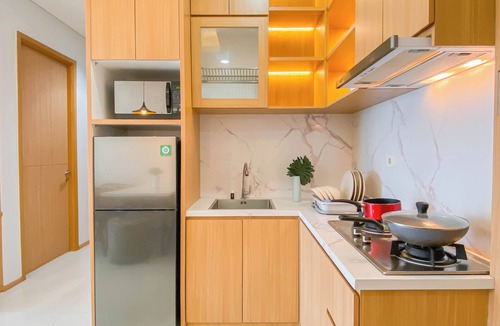 Jakarta Apartment | Warm Contemporary 2Br Apartment At Samara Suites