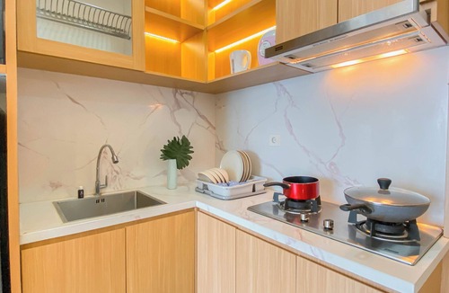 Jakarta Apartment | Warm Contemporary 2Br Apartment At Samara Suites