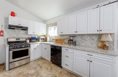 Mystic Island House | Waterfront Home w/Private Dock Near LBI