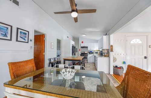 Mystic Island House | Waterfront Home w/Private Dock Near LBI