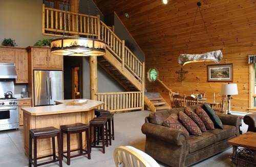 Town of Webb Cabin | Water front log home