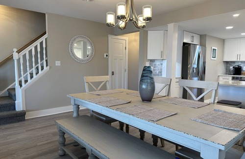 North Ocean City House | Water front, open bay views from both decks!