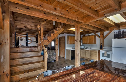 Marquette Cabin | Water Street Cabin! Waterfront 2 bedroom, 1.5 bath, sleeps 8