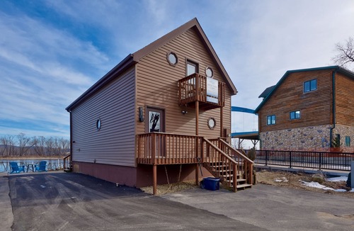 Marquette Cabin | Water Street Cabin! Waterfront 2 bedroom, 1.5 bath, sleeps 8
