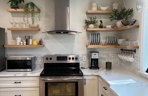 Franklin House | Water view and fire pit. 15-20% off for longer stay