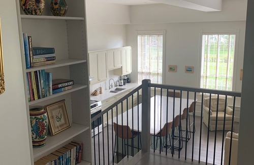 Little Pond Apartment | Water view ground level 2 bedroom 2 and 1/2 bath