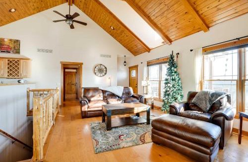 Carroll County House | Water-View Home Half Mile to Table Rock Lake