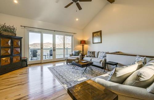 Cullowhee House | Water Views! Group-Friendly Lake Glenville Home
