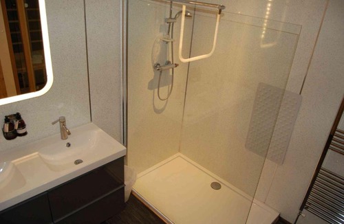 Killin Cabin | Waterfall Lodge - private waterfall and sauna