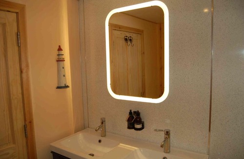 Killin Cabin | Waterfall Lodge - private waterfall and sauna