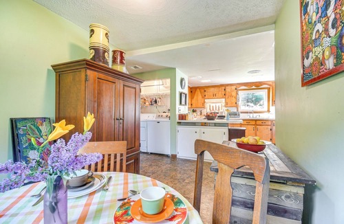 Newfield House | Waterfall Wonderland: Home w/Fire Pit in Newfield