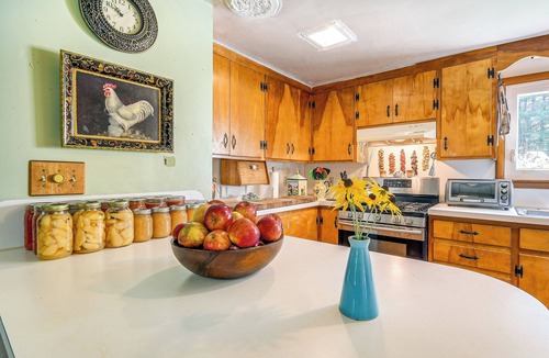 Newfield House | Waterfall Wonderland: Home w/Fire Pit in Newfield