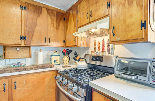 Newfield House | Waterfall Wonderland: Home w/Fire Pit in Newfield