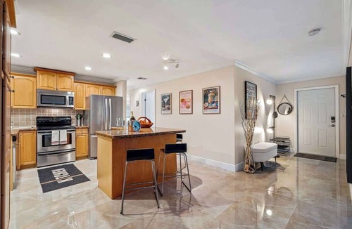 Garden Isles Villa | Waterfront 3BR Home w/Heated Pool & Kayaks