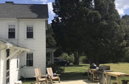 Morattico House | Waterfront 4 bedroom historic home on Rappahannock River with Dock
