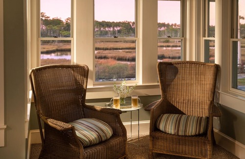 Chincoteague House | Waterfront 5 star: North End of Island. Private property borders Pony pasture!