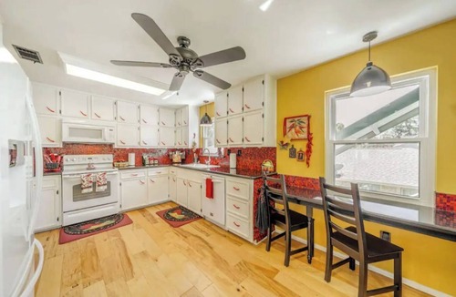 Blanchard House | Waterfront 5BR + Hot Tub + Fire Pit with Awesome Building for Family Fun!