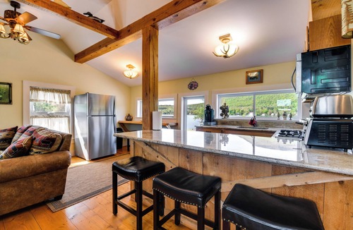 Lake Elmore Apartment | Waterfront Apartment: Beach & Fire Pit Access!