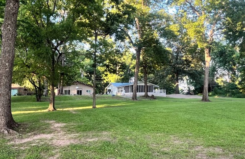 Wright House | Waterfront Barndominium with Pool Table & Dock