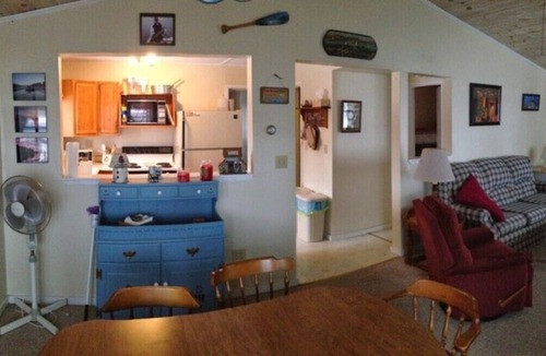 Brier Hill Cottage | Waterfront Black Lake cottage/camp centrally located. Ice fishing access.