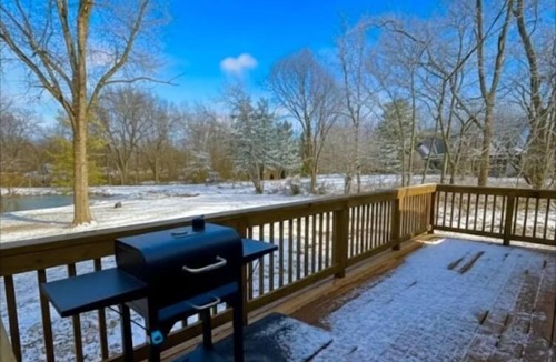 West Newton House | Waterfront Bourbon Barrel Cabin