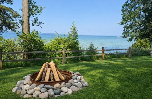 Indian River House | Waterfront Burt Lake Cottage | Sleeps 6