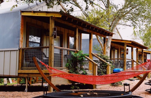 Seguin Cabin | Waterfront Cabin at Son’s Geronimo – 25-acre nature resort on creek! - SG19