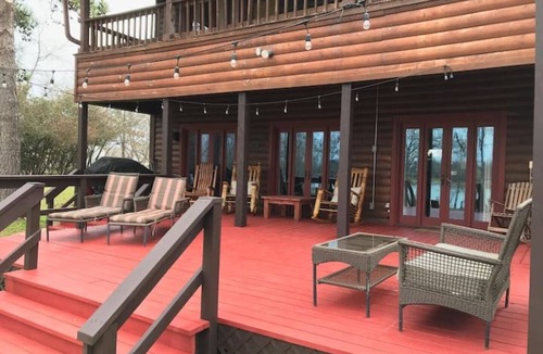 Alba House | Waterfront Cabin on Lake Fork~private ramp, open-air dock & lift. Pet friendly!