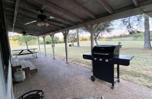Yantis House | Waterfront Cabin on Lake Fork with 2 Boathouses and available boat ramp.