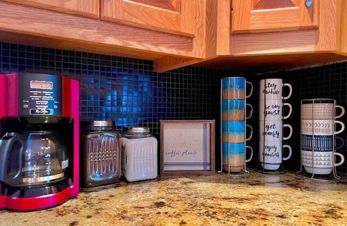 Russells Point Cottage | Waterfront Cabin: Hot Tub, Game Room & Fire Pit