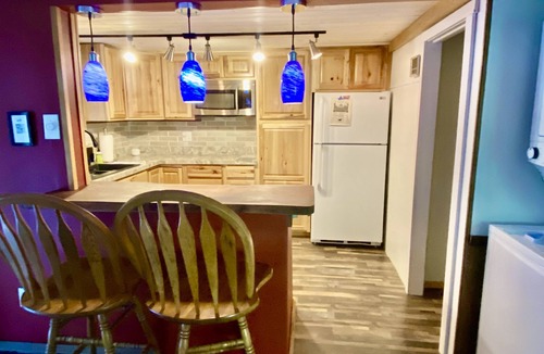 Waterville Cabin | Waterfront Cabin Walkable to Everything!